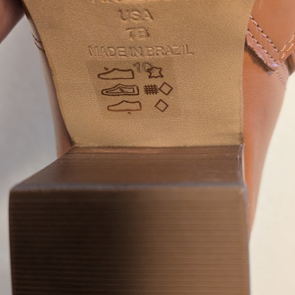 Arezzo Tan Leather Ankle Booties with Pointed Toe - Picture 7 of 12